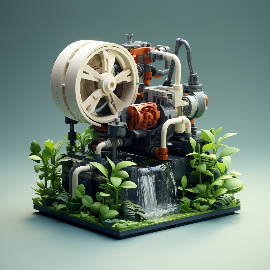 River Water Pump Machine for Plant Growth