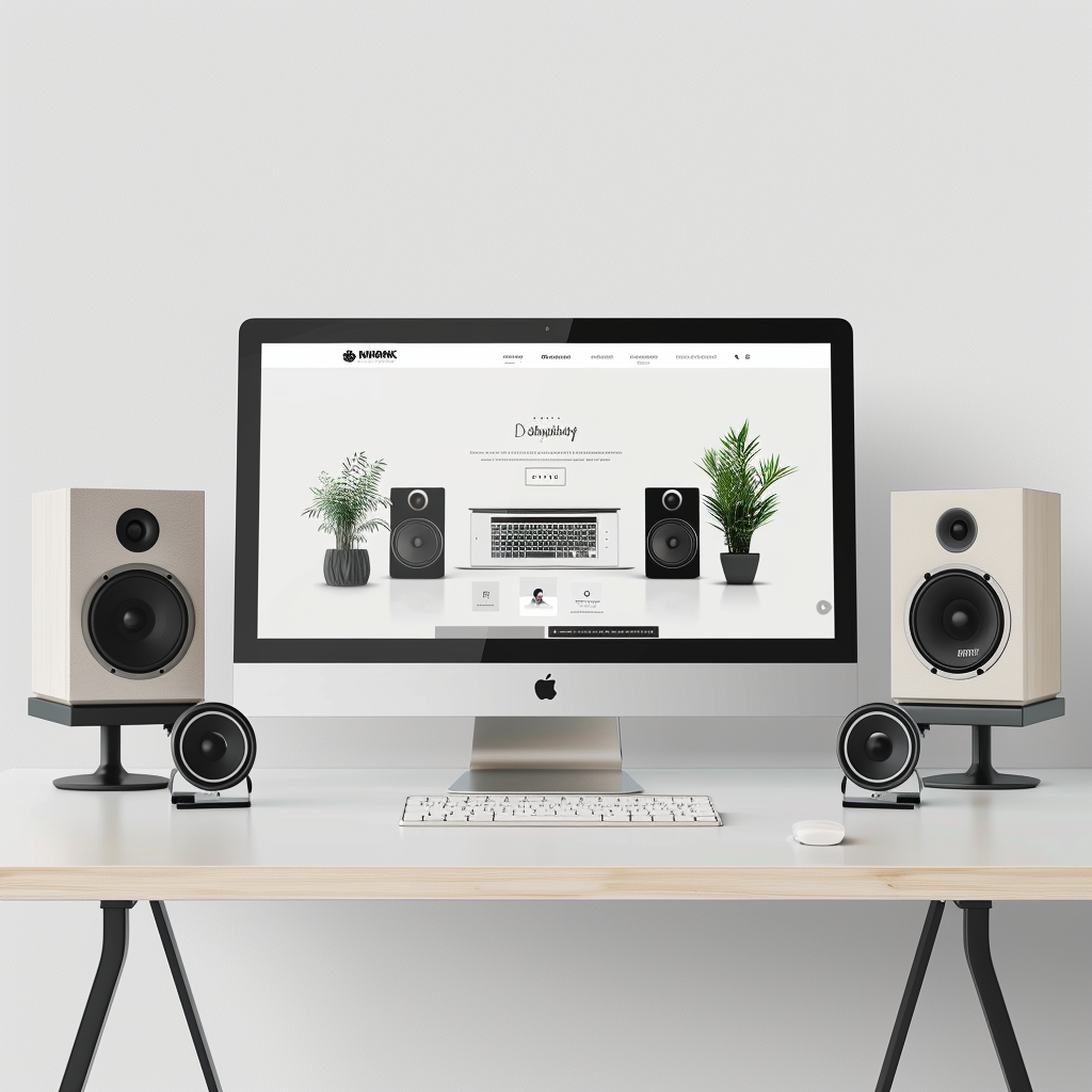 Recording Studio Homepage Design