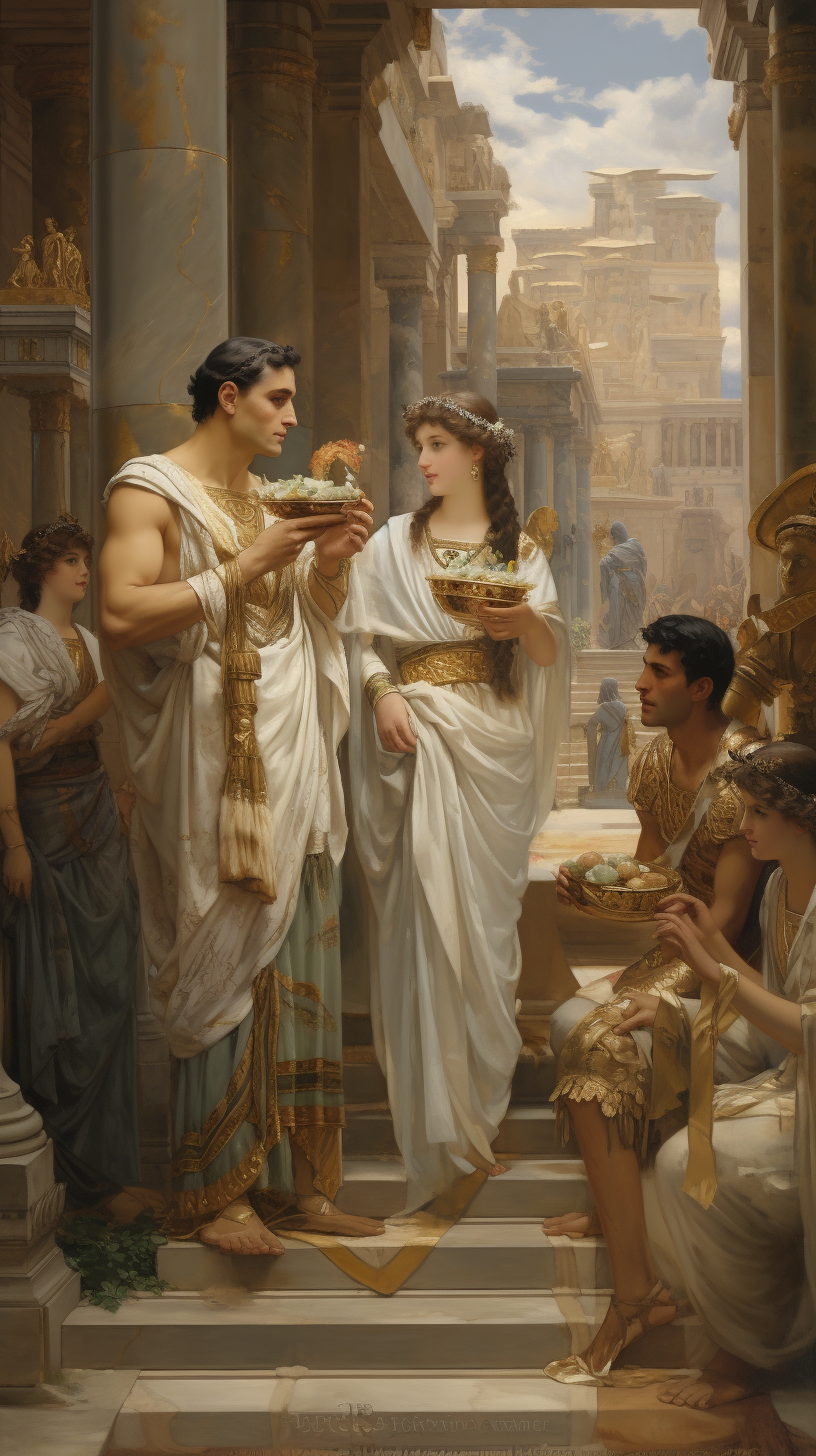 Cleopatra's Children in Rome Longing for Egypt