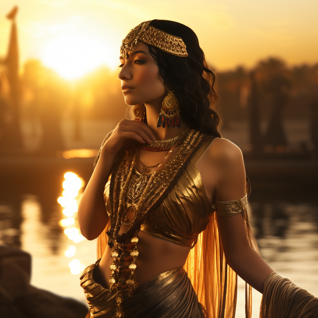 Cleopatra by the golden Nile