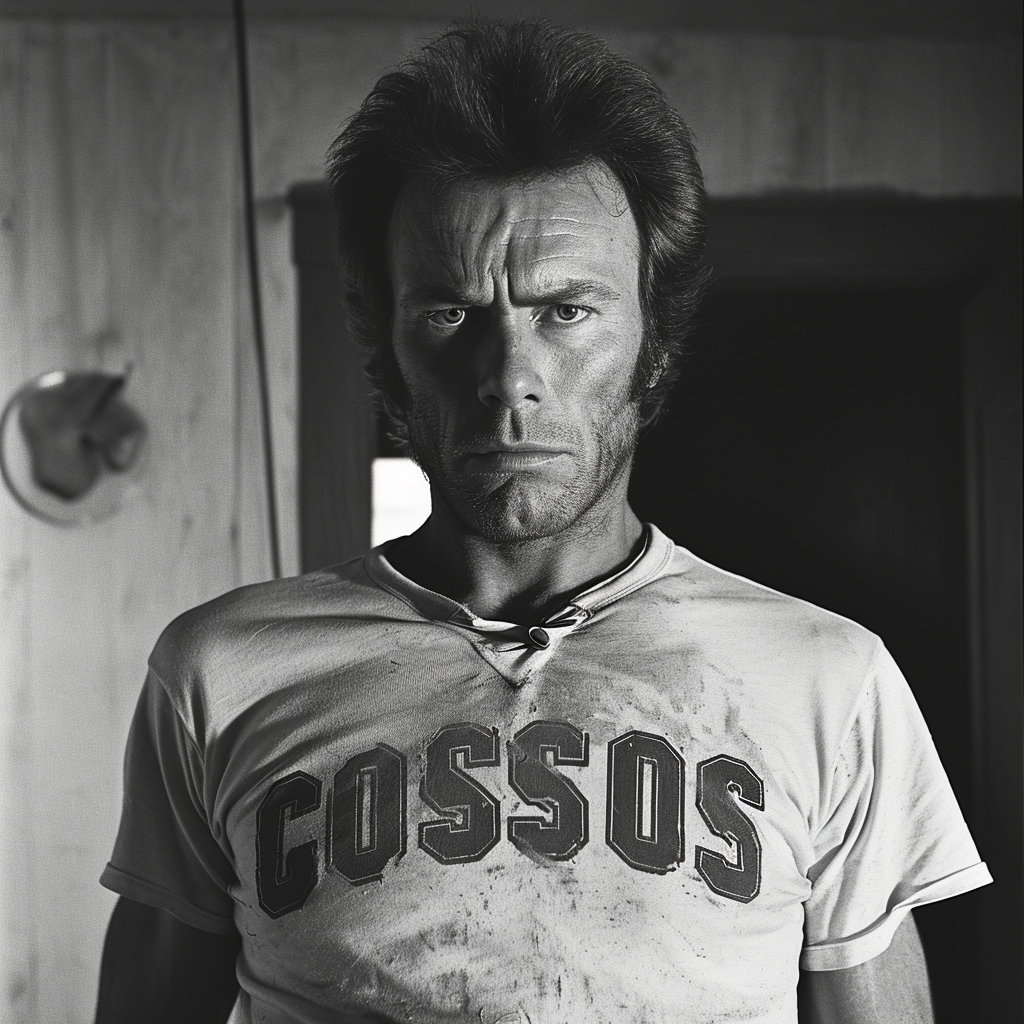 Clint Eastwood T-Shirt with Gossos