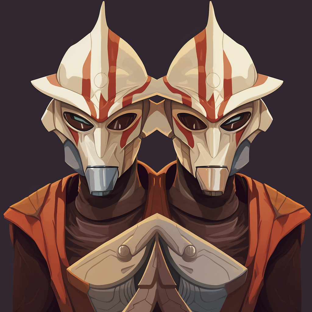 A visually captivating representation of the new style in Clone Wars