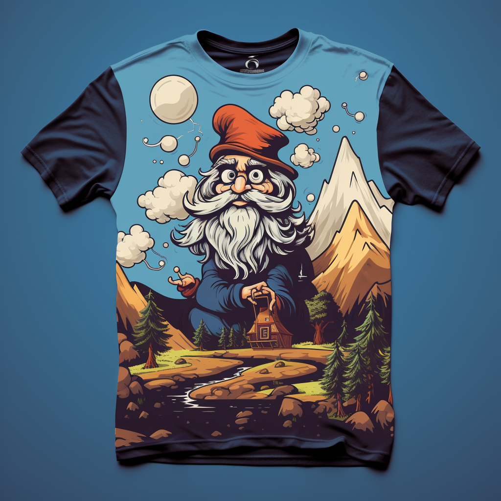 Fun and Creative Cartoon Graphic T-Shirt Designs