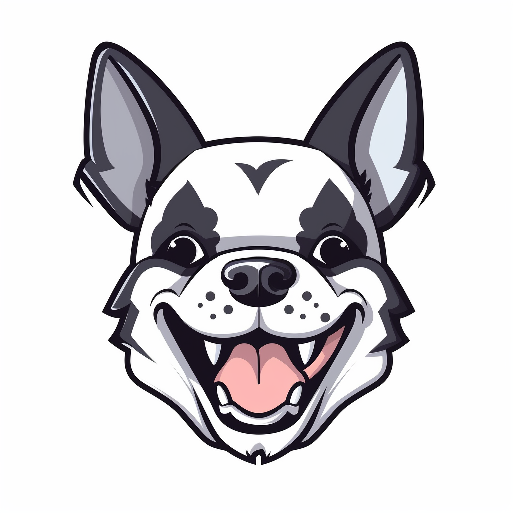 Funny French Bulldog Clothing Company Mascot