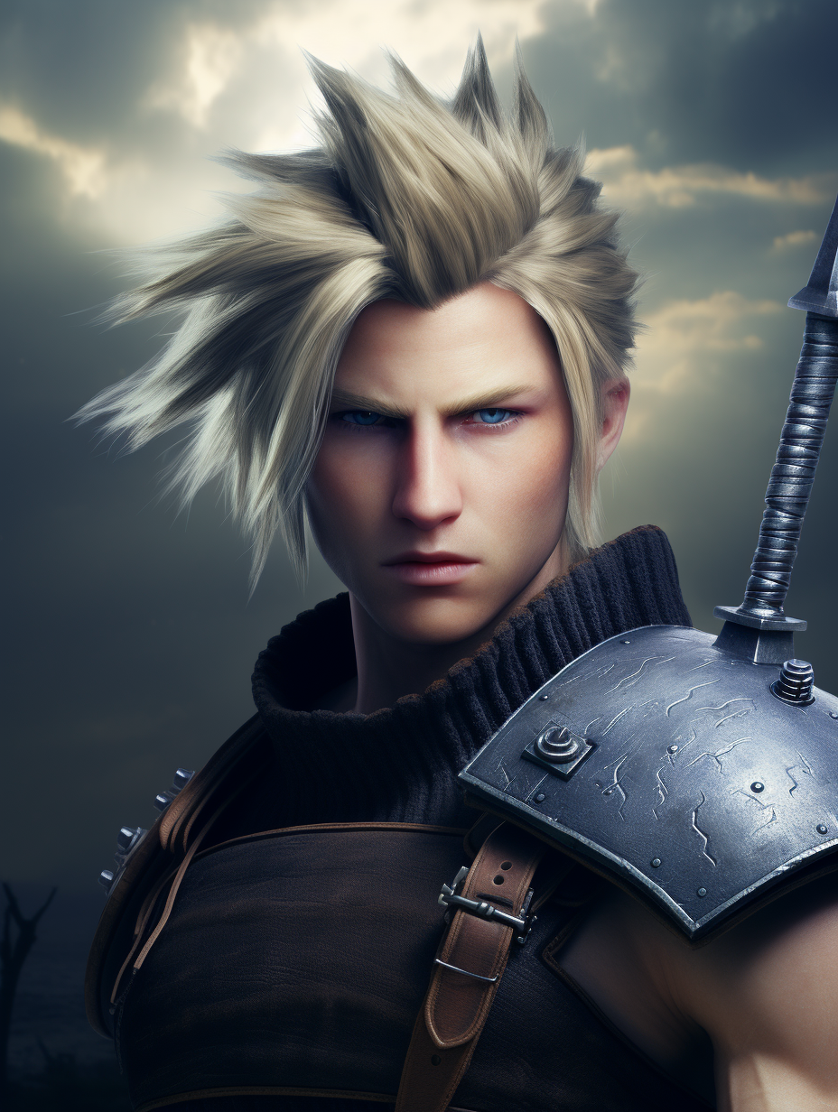 Cloud Strife - Tinder Profile Picture