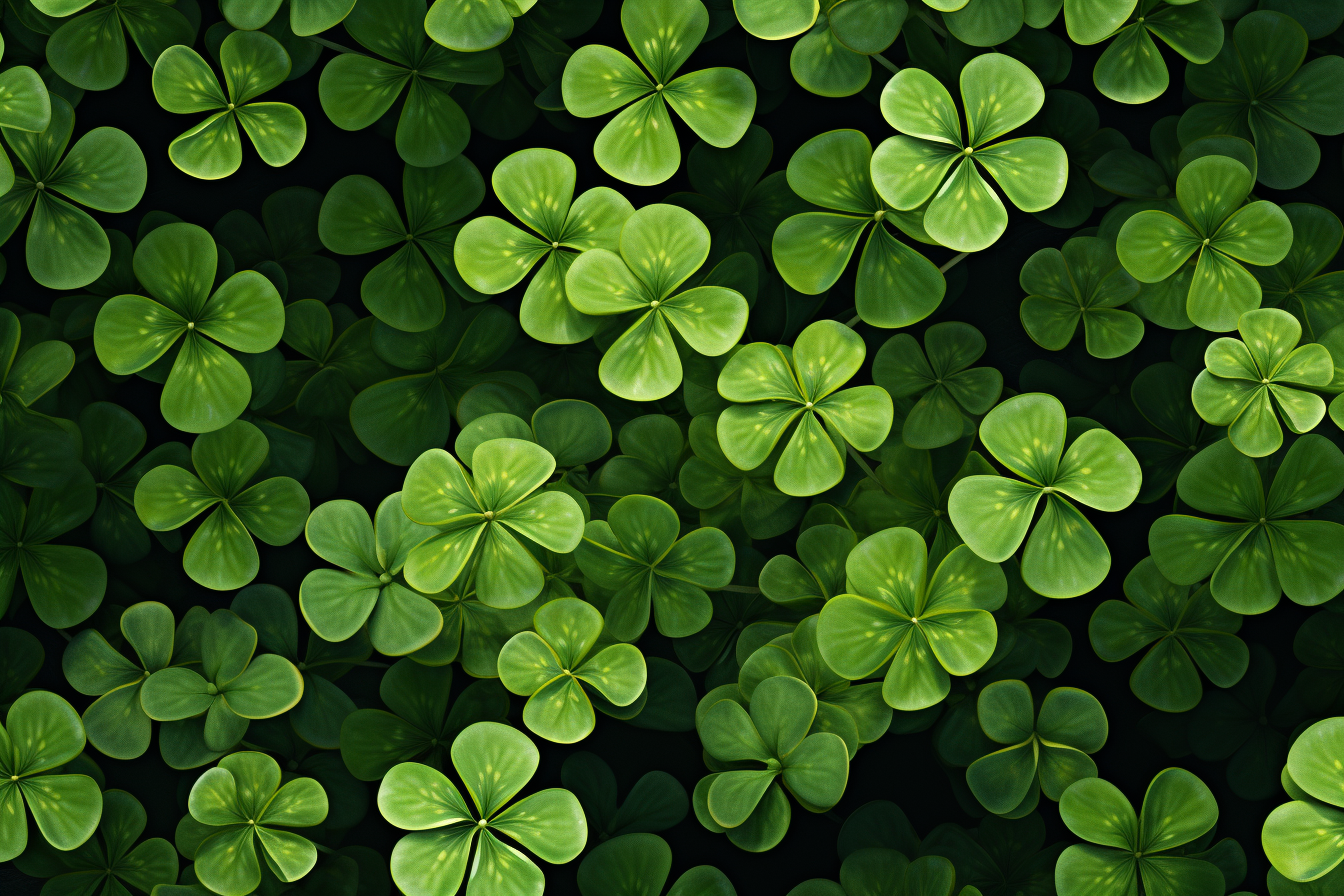 Beautiful Clover Pattern Design