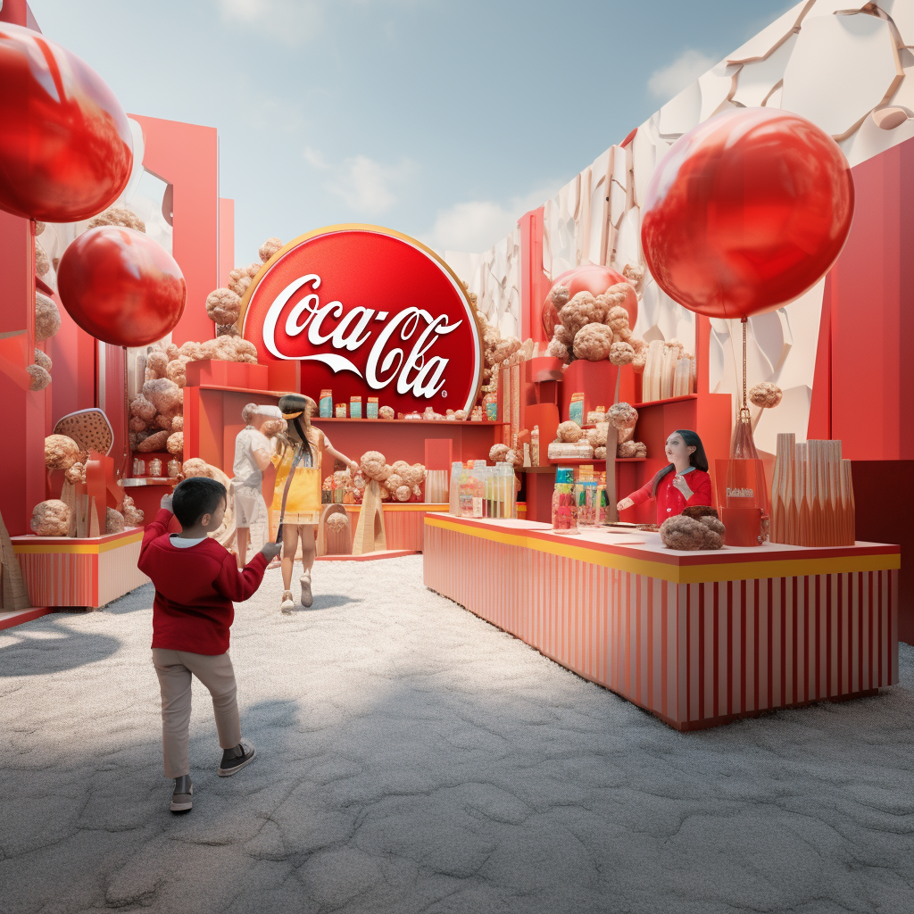 Coca Cola Play Activation Mockup