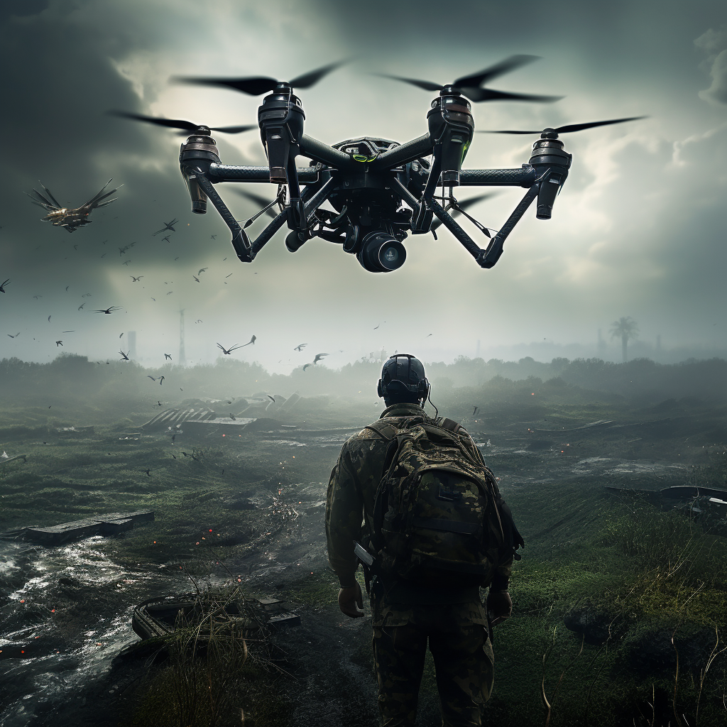 COD Drone in Battlefield