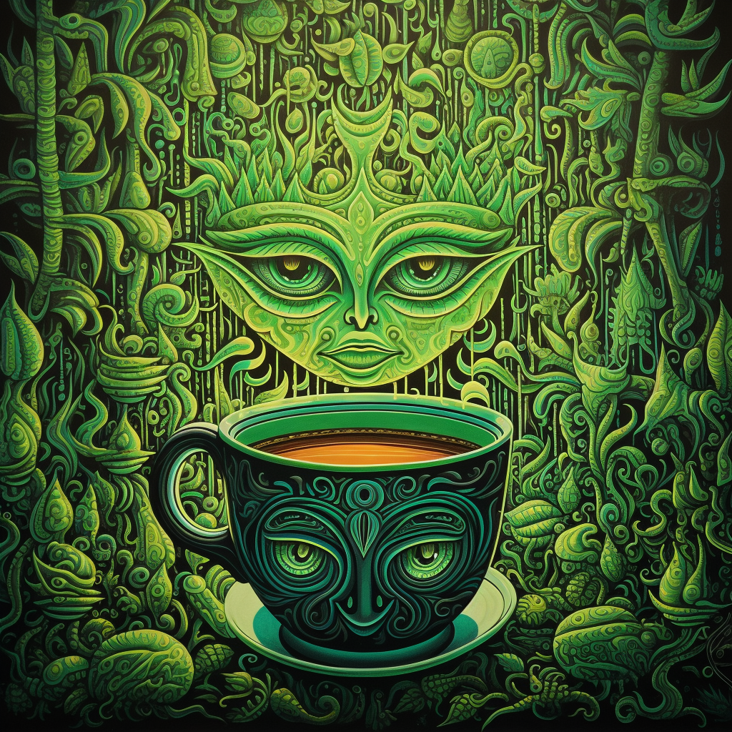 Coffee Addict DMT Alex Grey