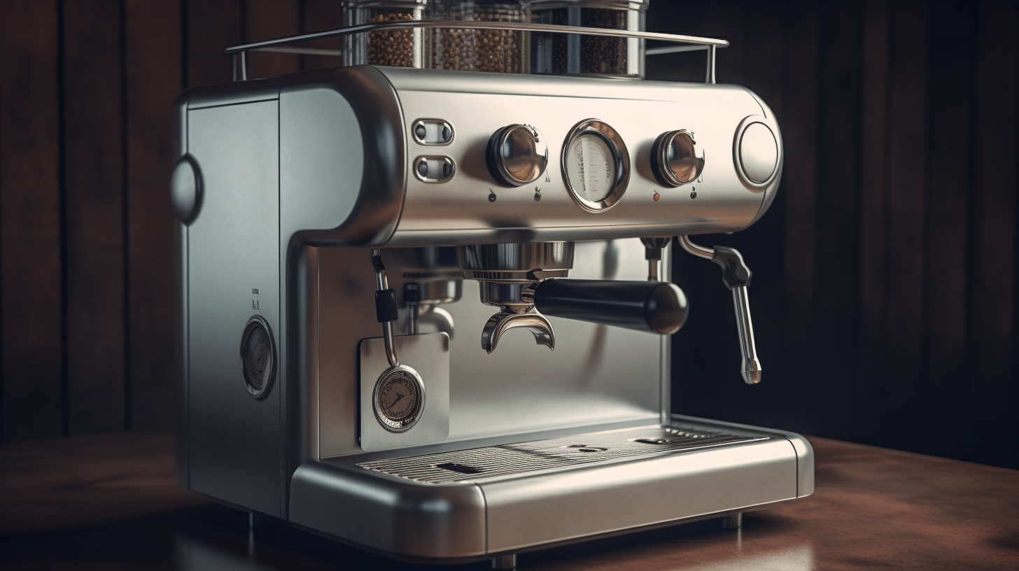 Coffee machine for brewing aromatic beverages