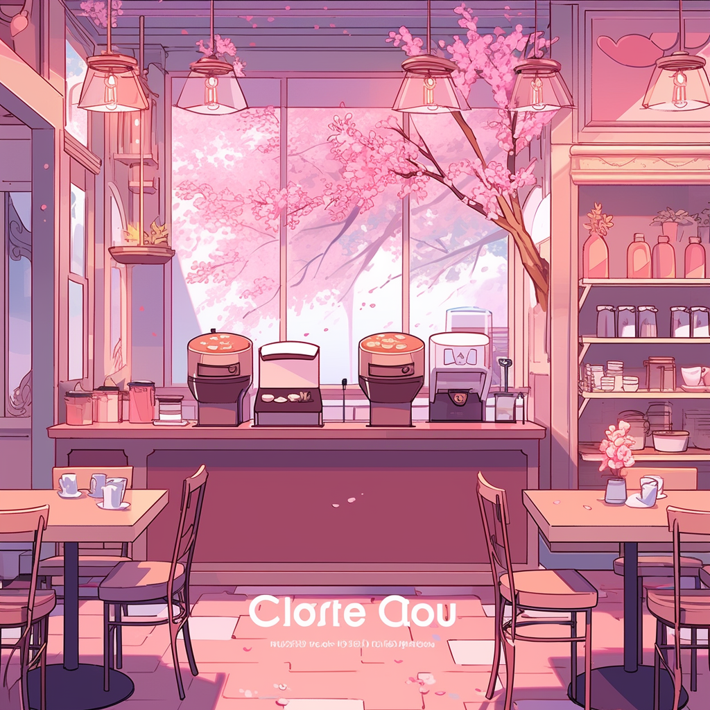 Coffee Shop Anime Background