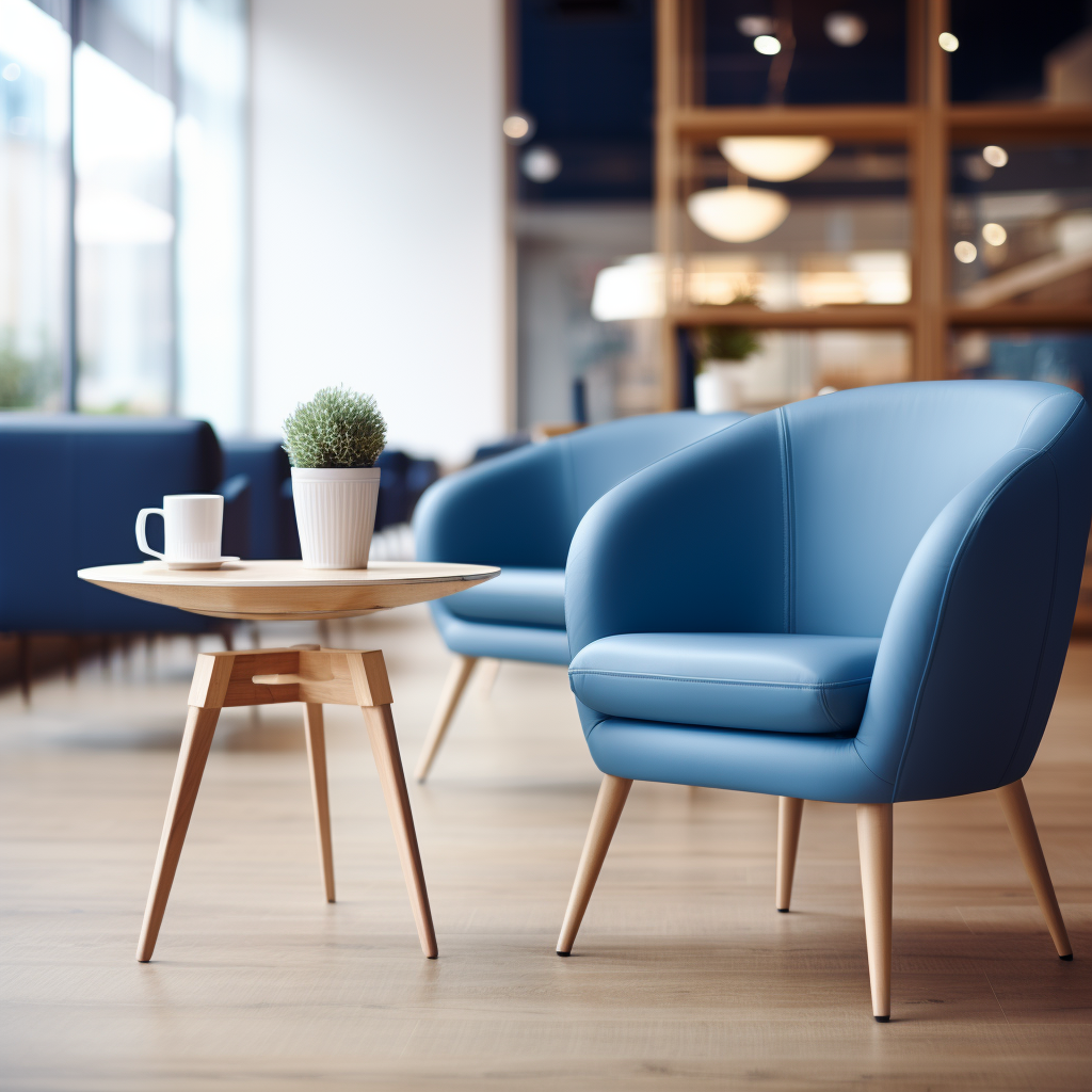 Modern coffee shop seating collection