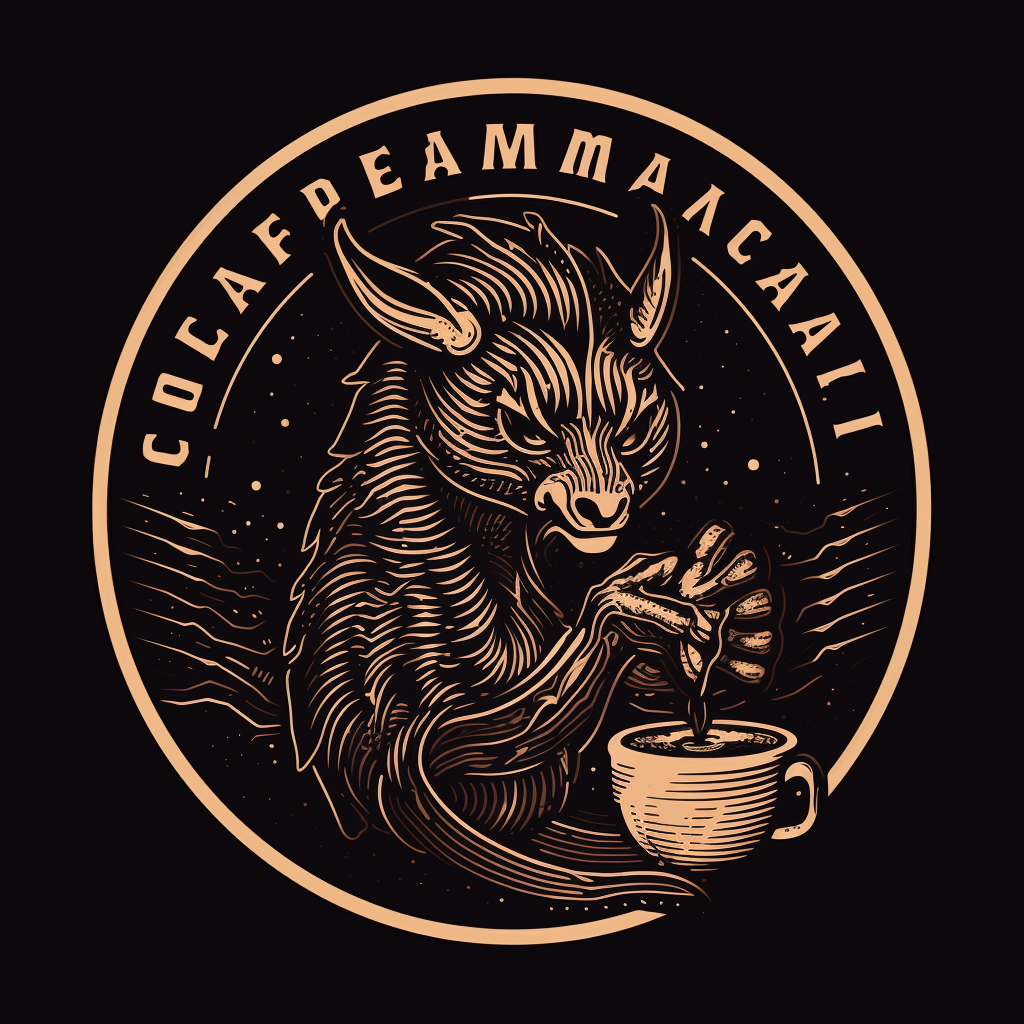 Chupacabra coffee roasting logo design