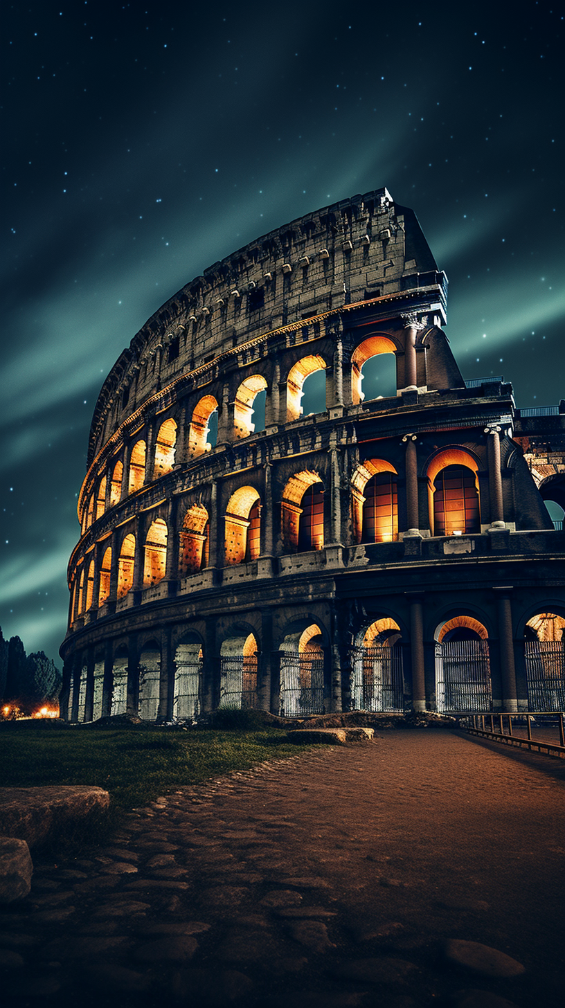 Coliseum Night View