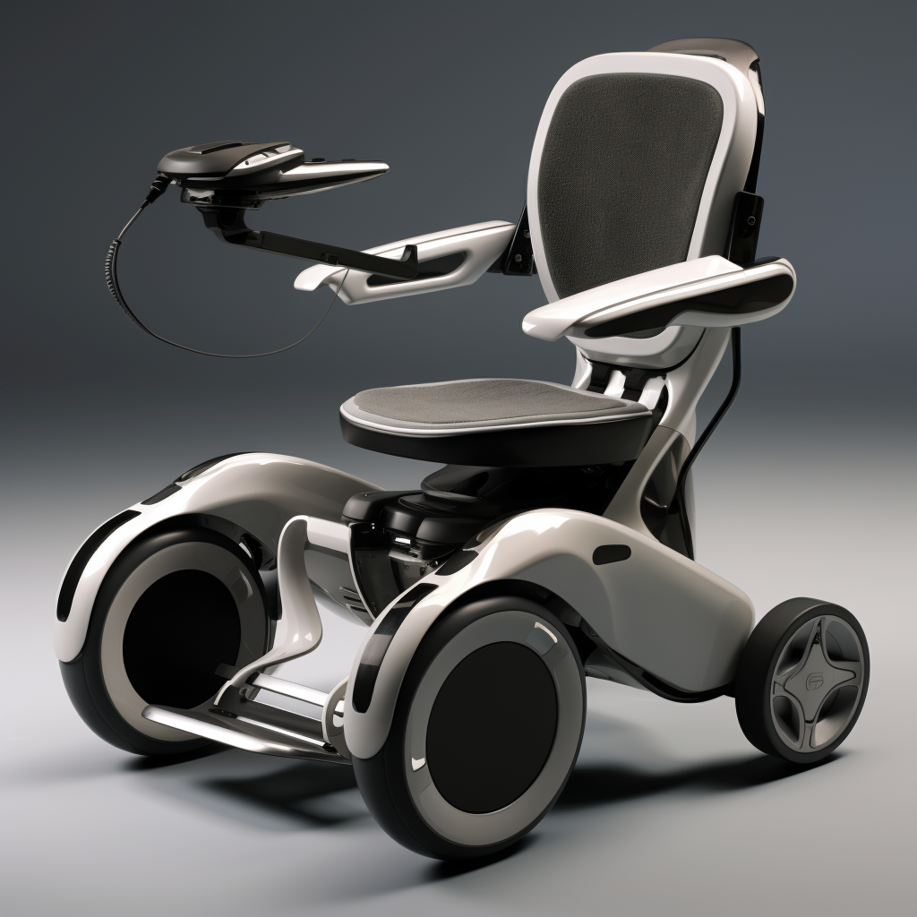 Collapsible electric wheelchair for elderly