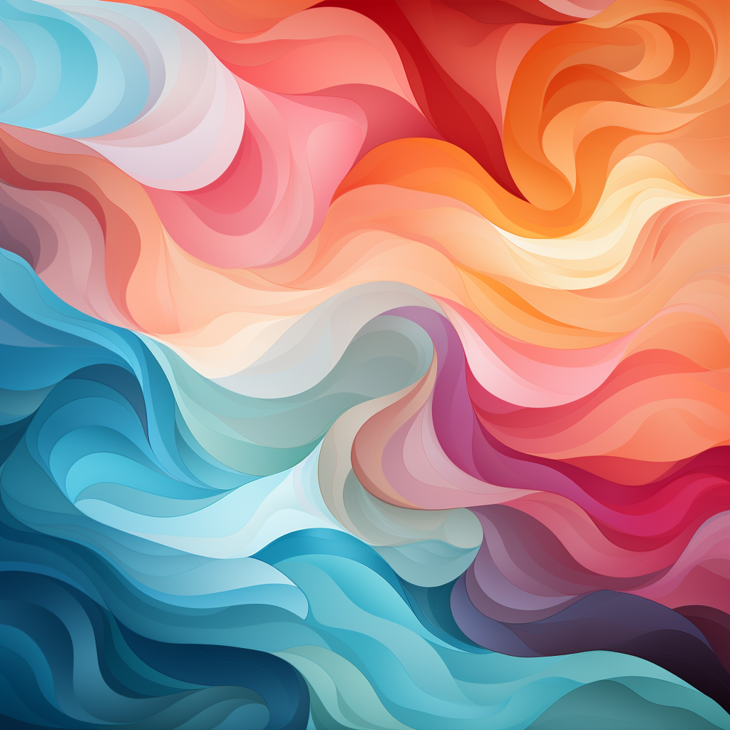 Colorful Playful Abstract Background Wallpaper