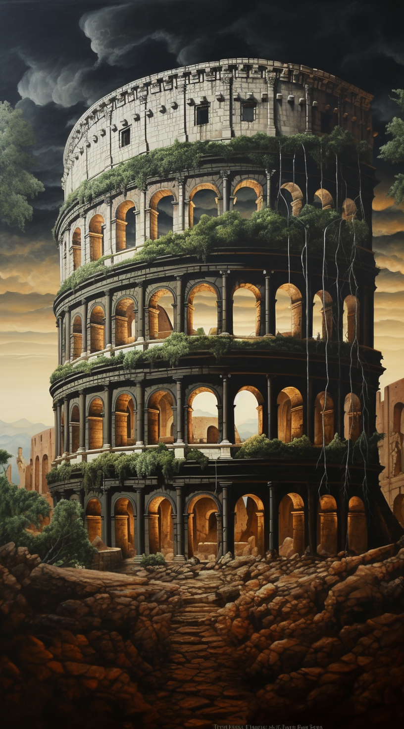 Colosseum Landscape Without Human