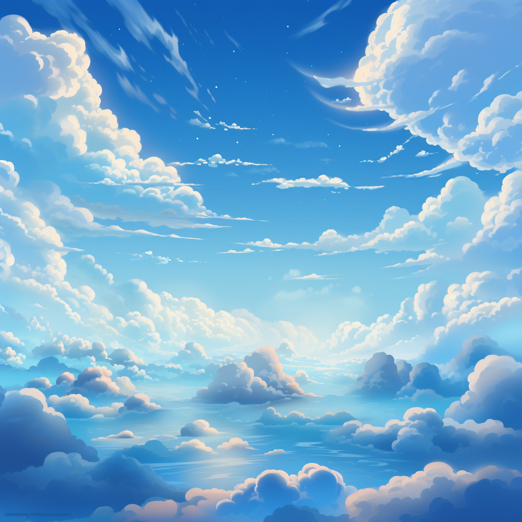 Comfortable cloud background