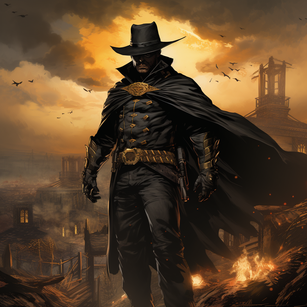 Cool Comic Book Character Zorro