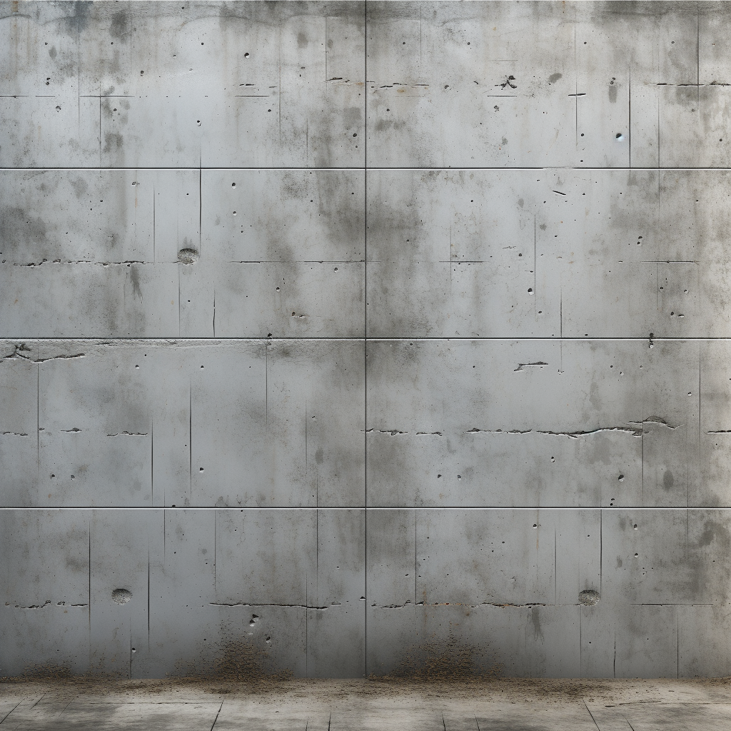 Close-up of Ultra Realistic Concrete Wall