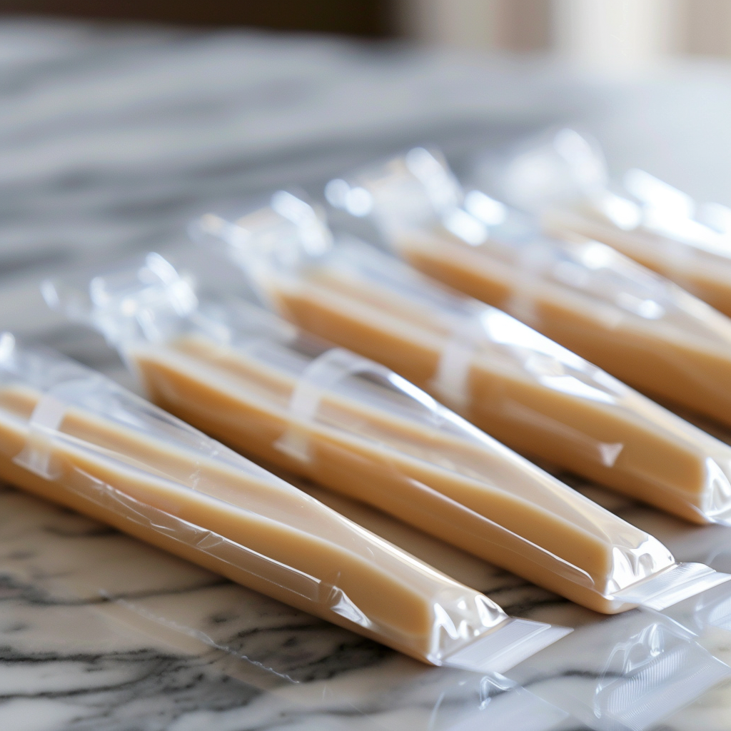 Sweetened Condensed Milk Squeeze Tubes Travel