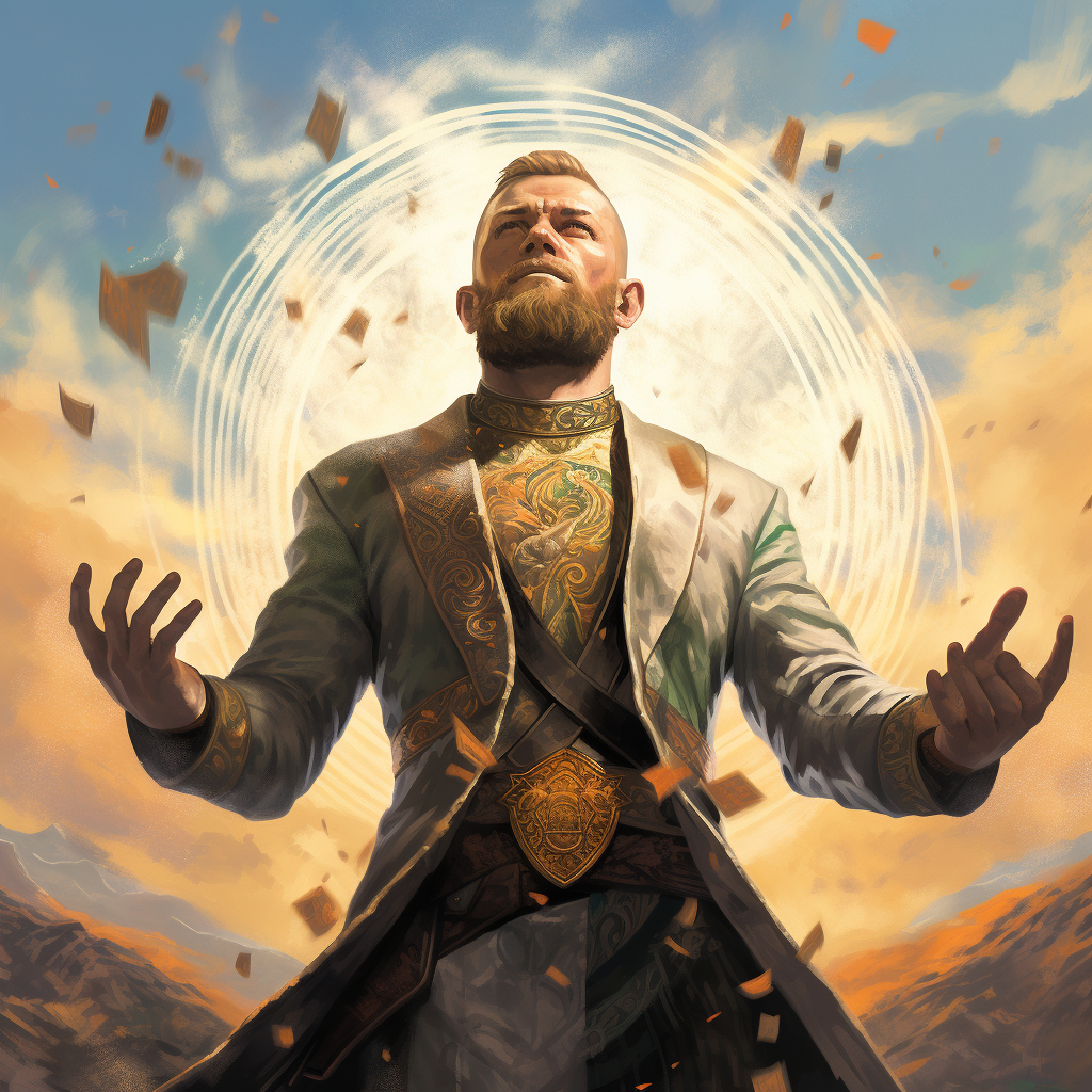 Conor McGregor in MTG Card Art  ?