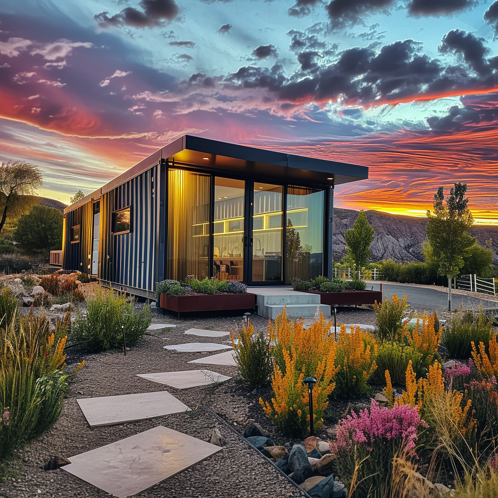 Modern Container Home in Ivins, Utah