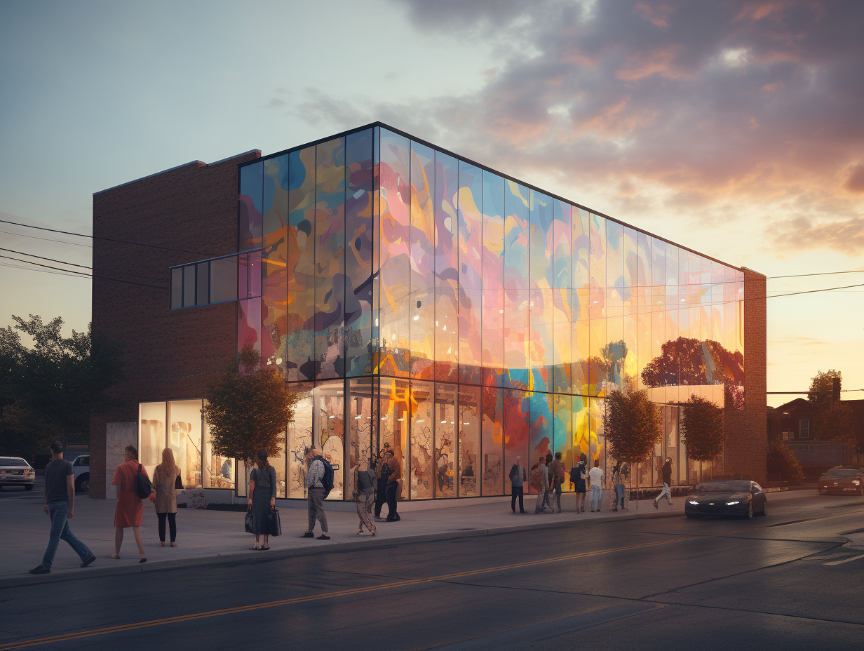 Mid-sized contemporary art museum in Rust Belt city