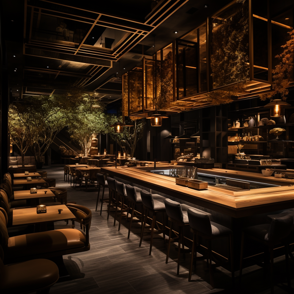 Modern Izakaya Cigar Lounge Twist