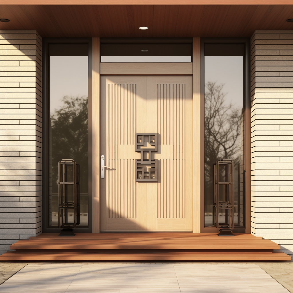 Korean front door design inspiration