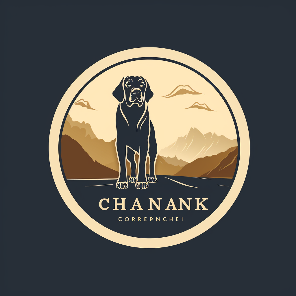 Dog leash company logo design