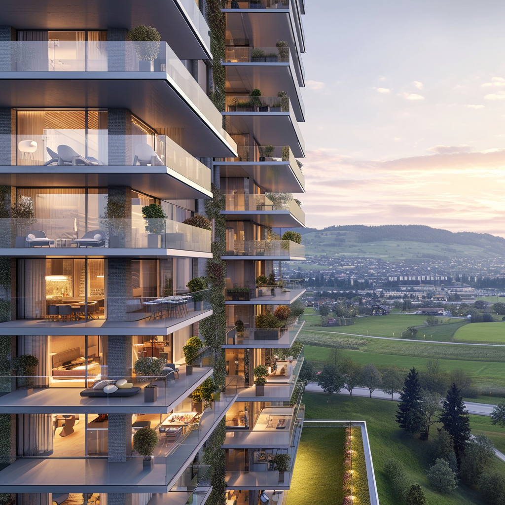 Luxury Residential Tower in Switzerland