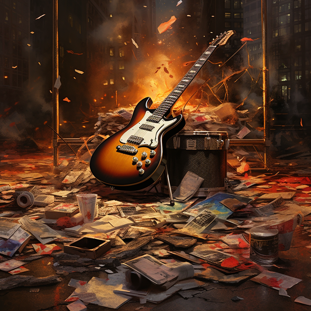 Abstract Composition Album Cover Art ?