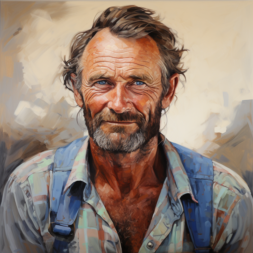 Portrait of Dale, the Typical Man