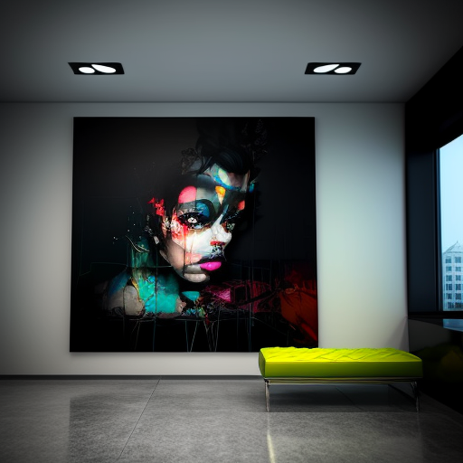 Contemporary wall art photograph