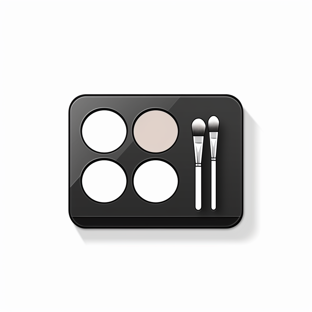 Contour Kit Icon on White Background