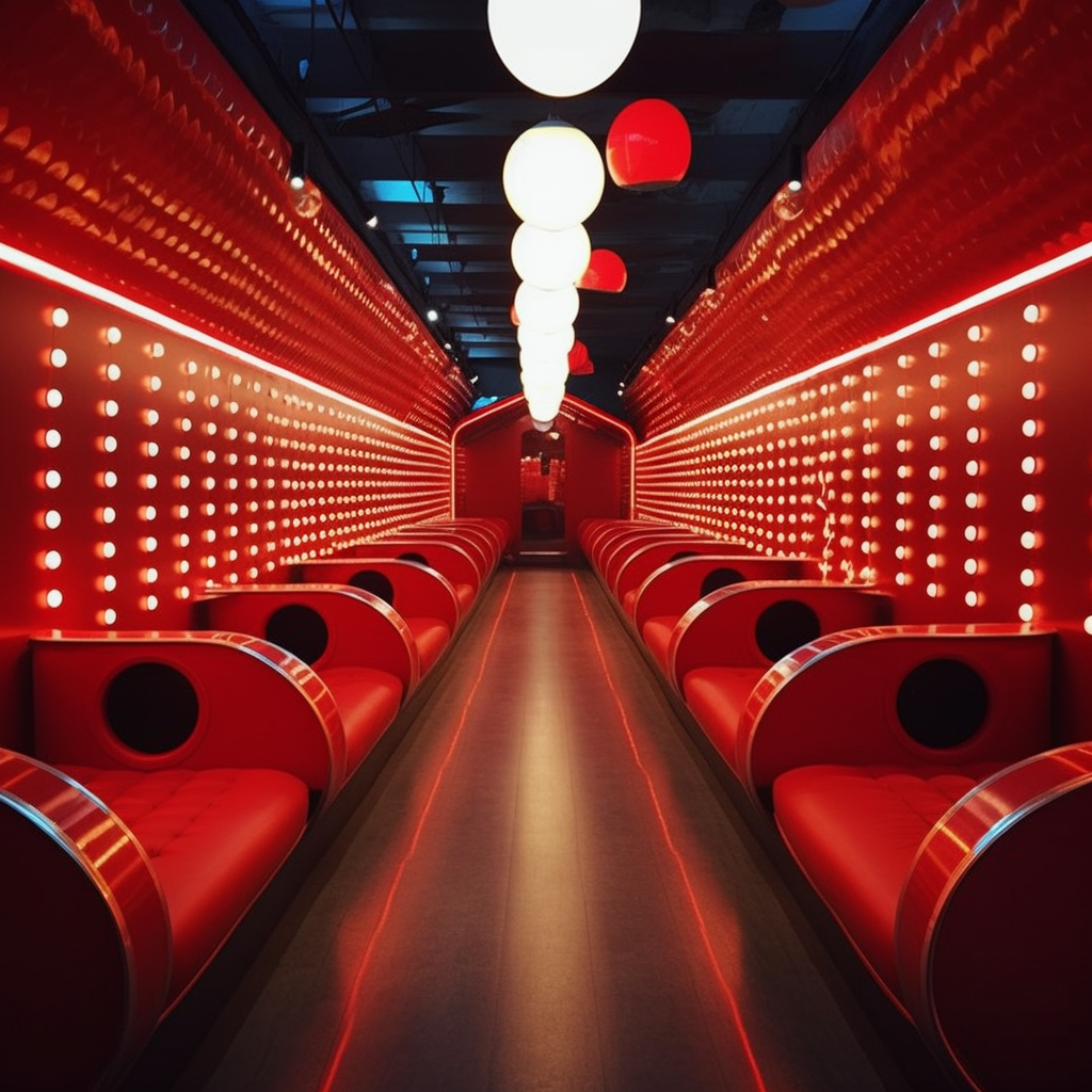 Squirrel-themed Skee Ball at Cool Hangout Place in London