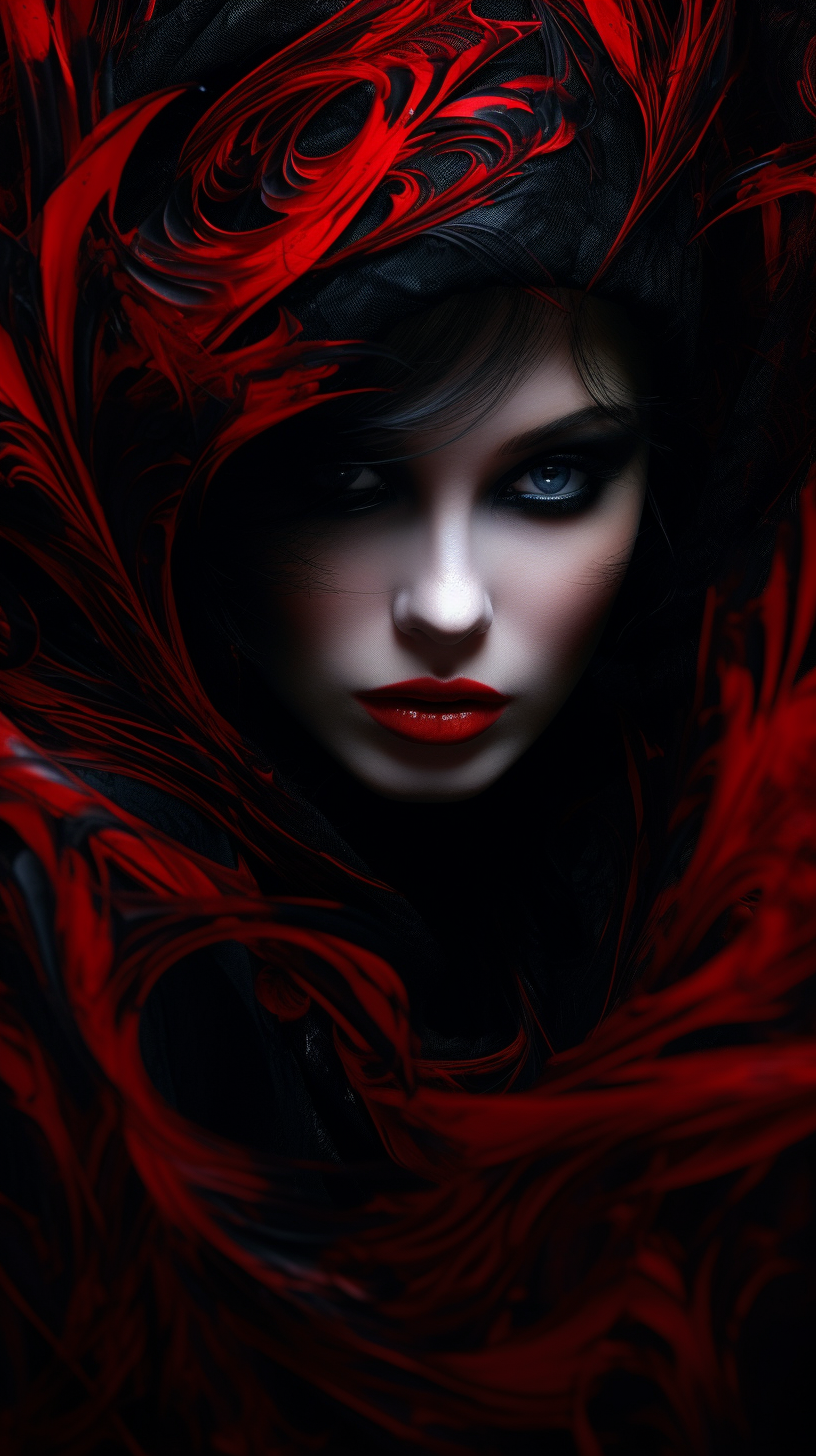 Stunning Red and Black Colors