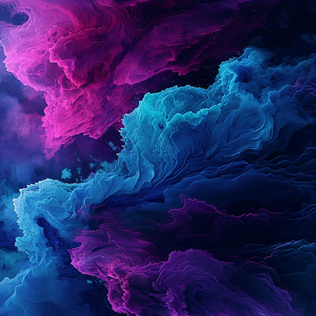 Vivid blue and purple technology advanced backdrop pattern