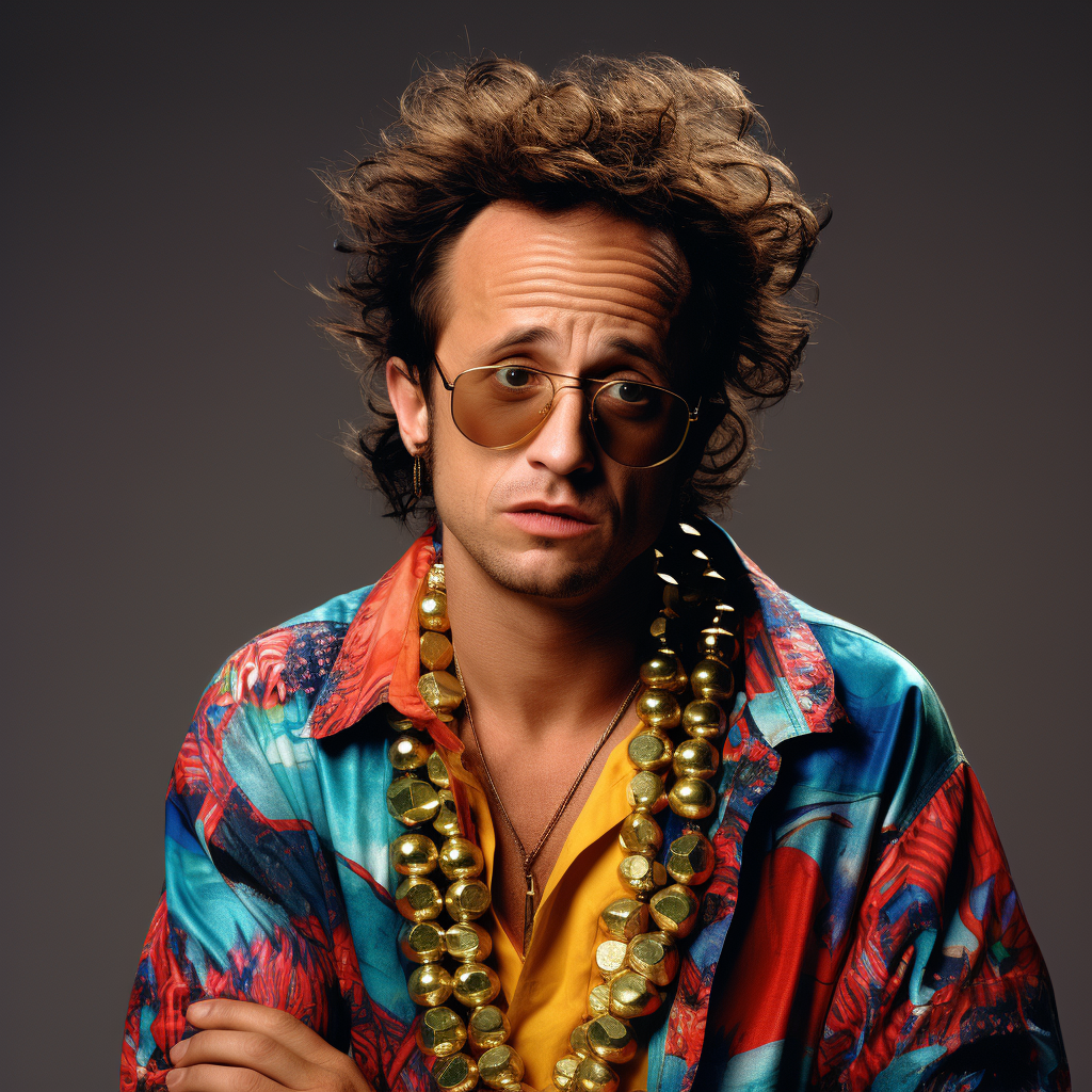 Pauly Shore looking cool