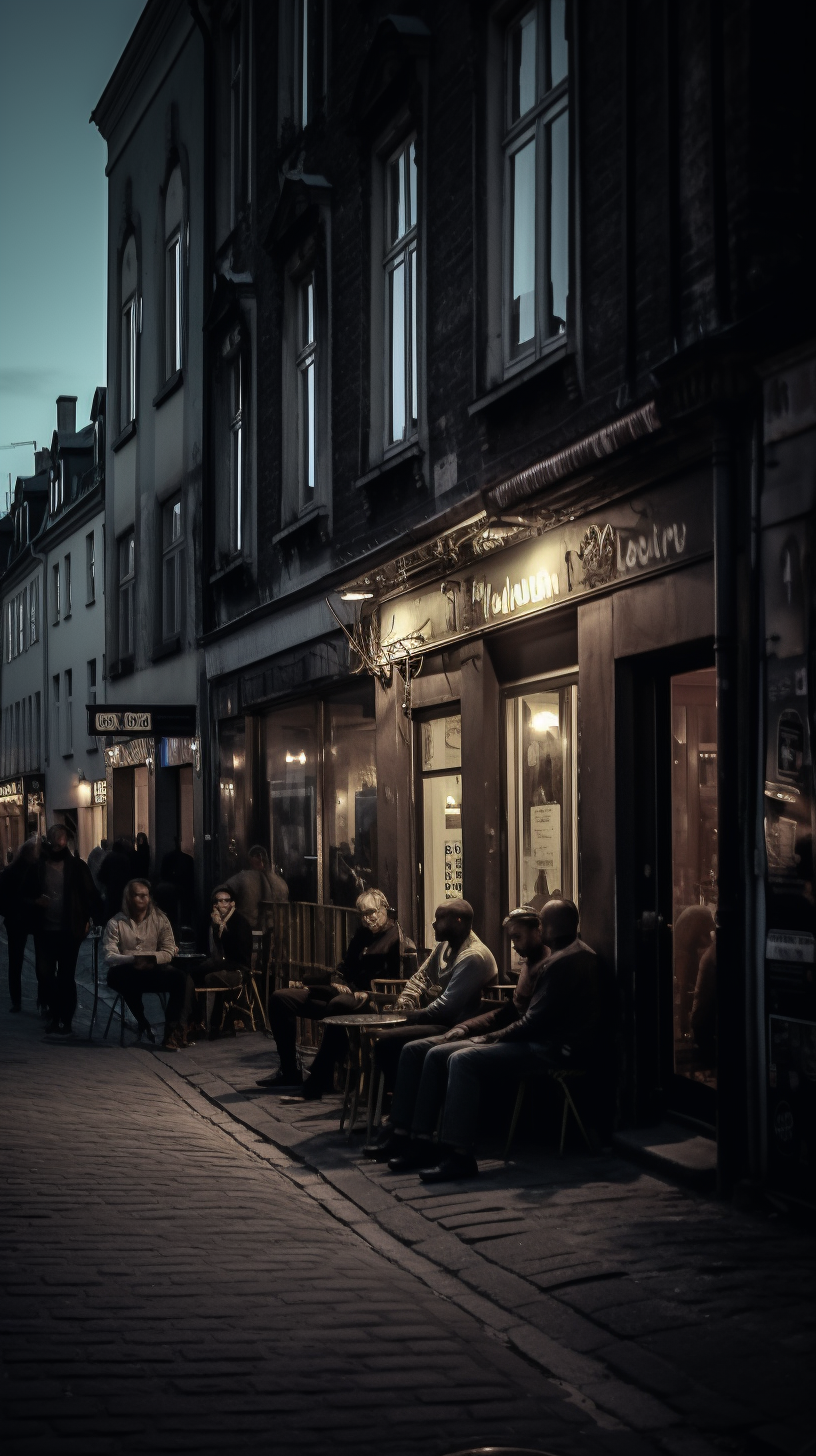 People enjoying the essence of Copenhagen in Vesterbro