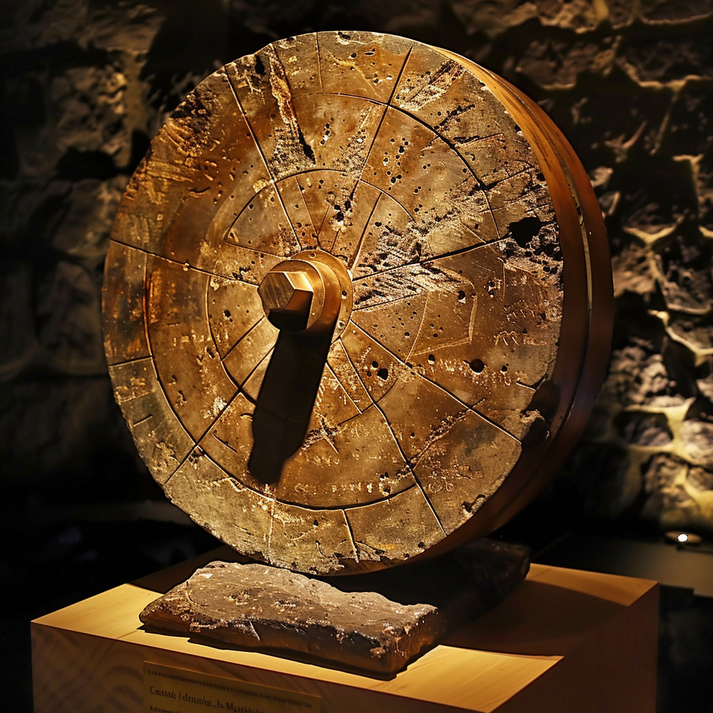 Prehistoric Copper Age Wheel Machine