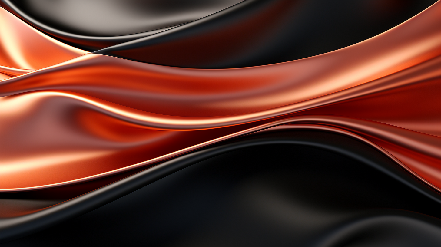 Abstract Copper-Red-Black Minimal Background