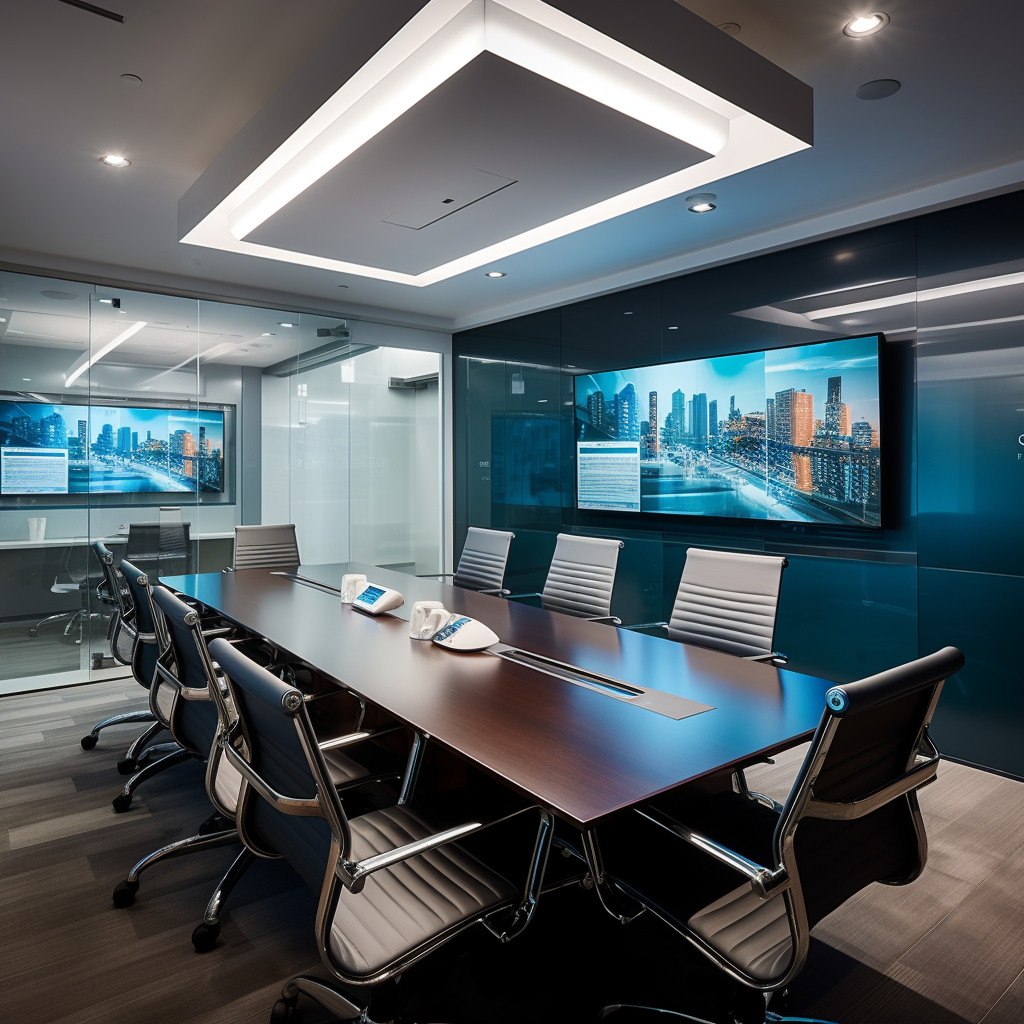 LED Video Wall in Corporate Board Room