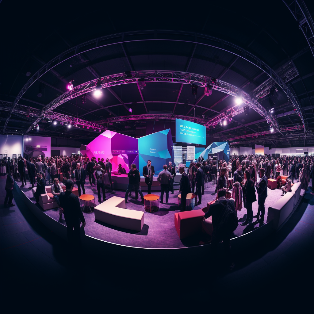 360 View of Corporate Event at Web Summit