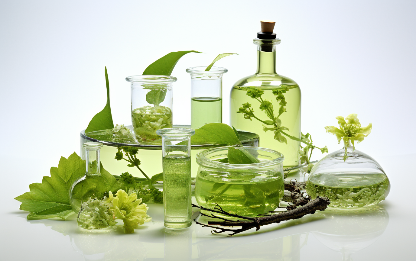 Natural cosmetic raw materials and extracts