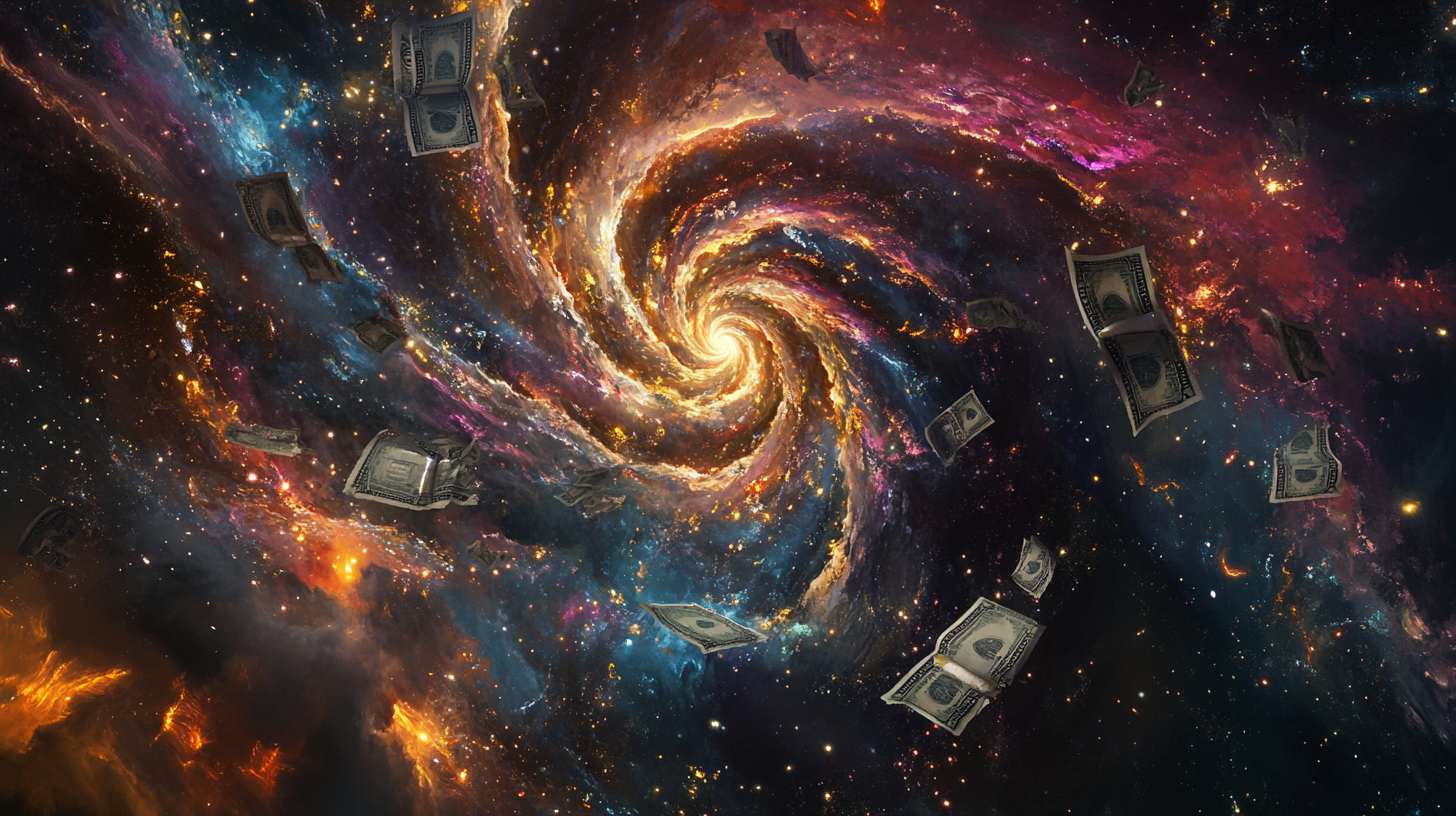 Space vista cosmic cash flow