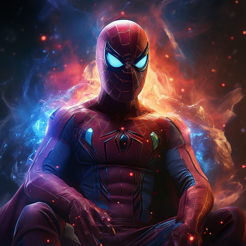 Image of Cosmic Spiderman