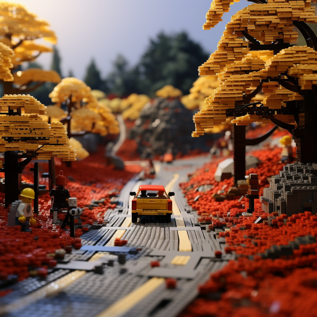 Lego country road masterpiece