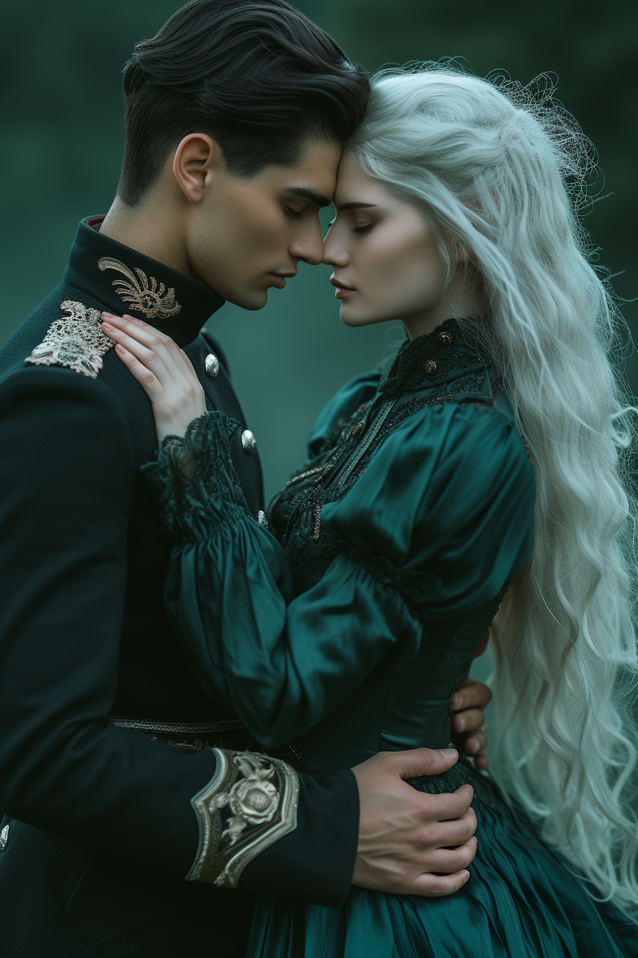 Couple in Love Fantasy Style